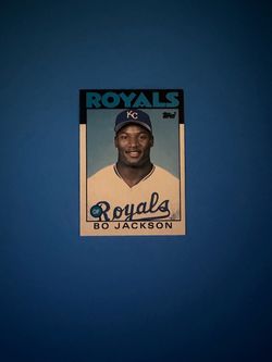 1986 Topps traded Bo Jackson