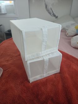 Free shoe box ikea like new