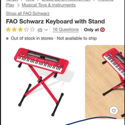 Kids Keyboard With Stand