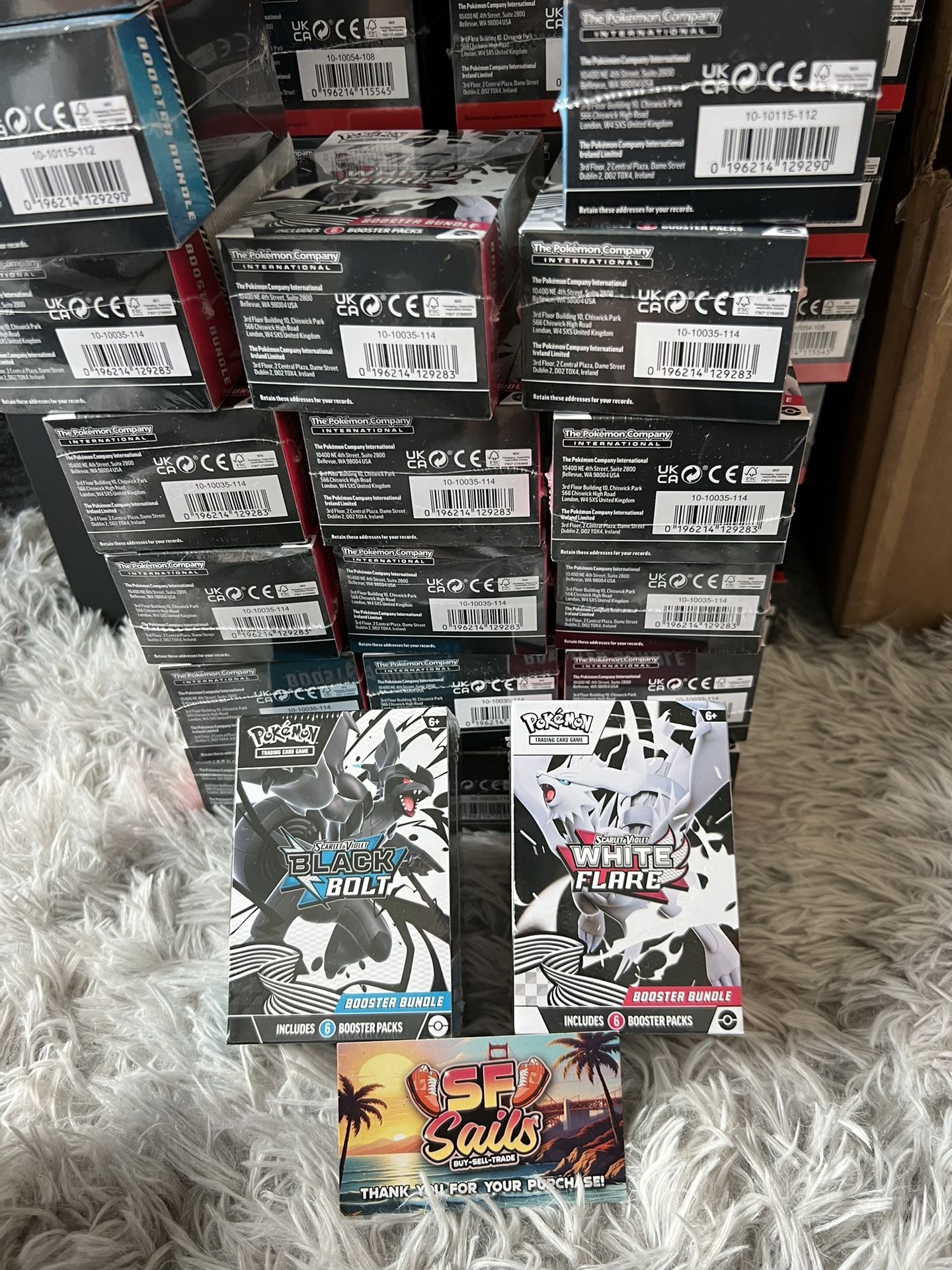 Pokemon White Flare/Black Bolt Booster Bundle