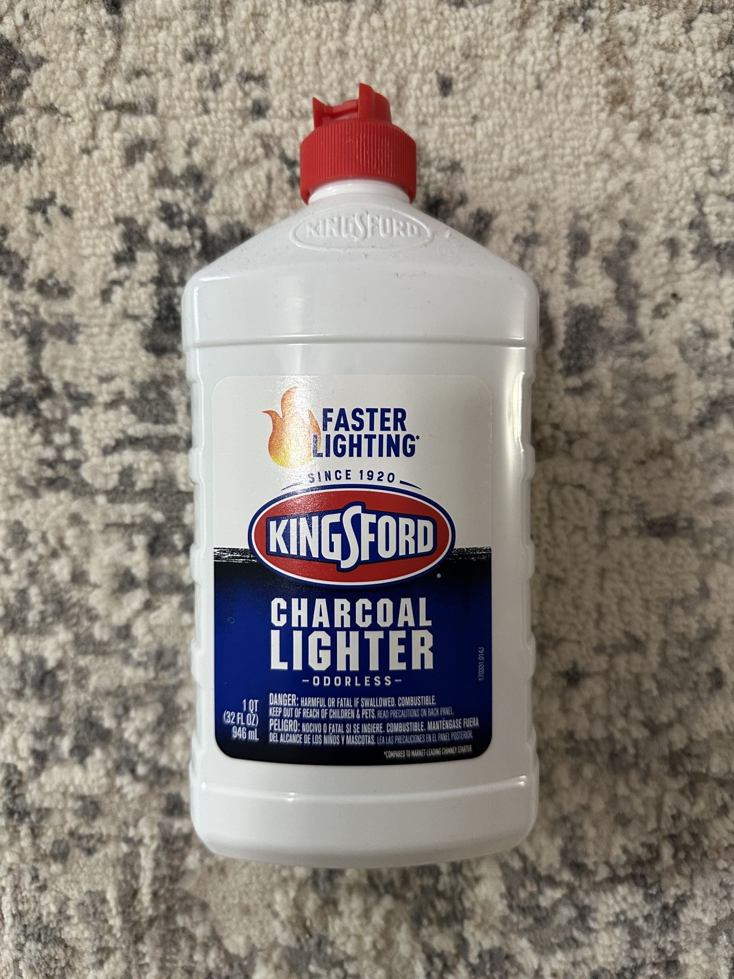 🔥 Kingsford Charcoal Lighter Fluid – Odorless (32 fl oz)