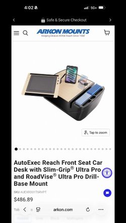 Car Desk for front seat of vehicle-exact one in picture above