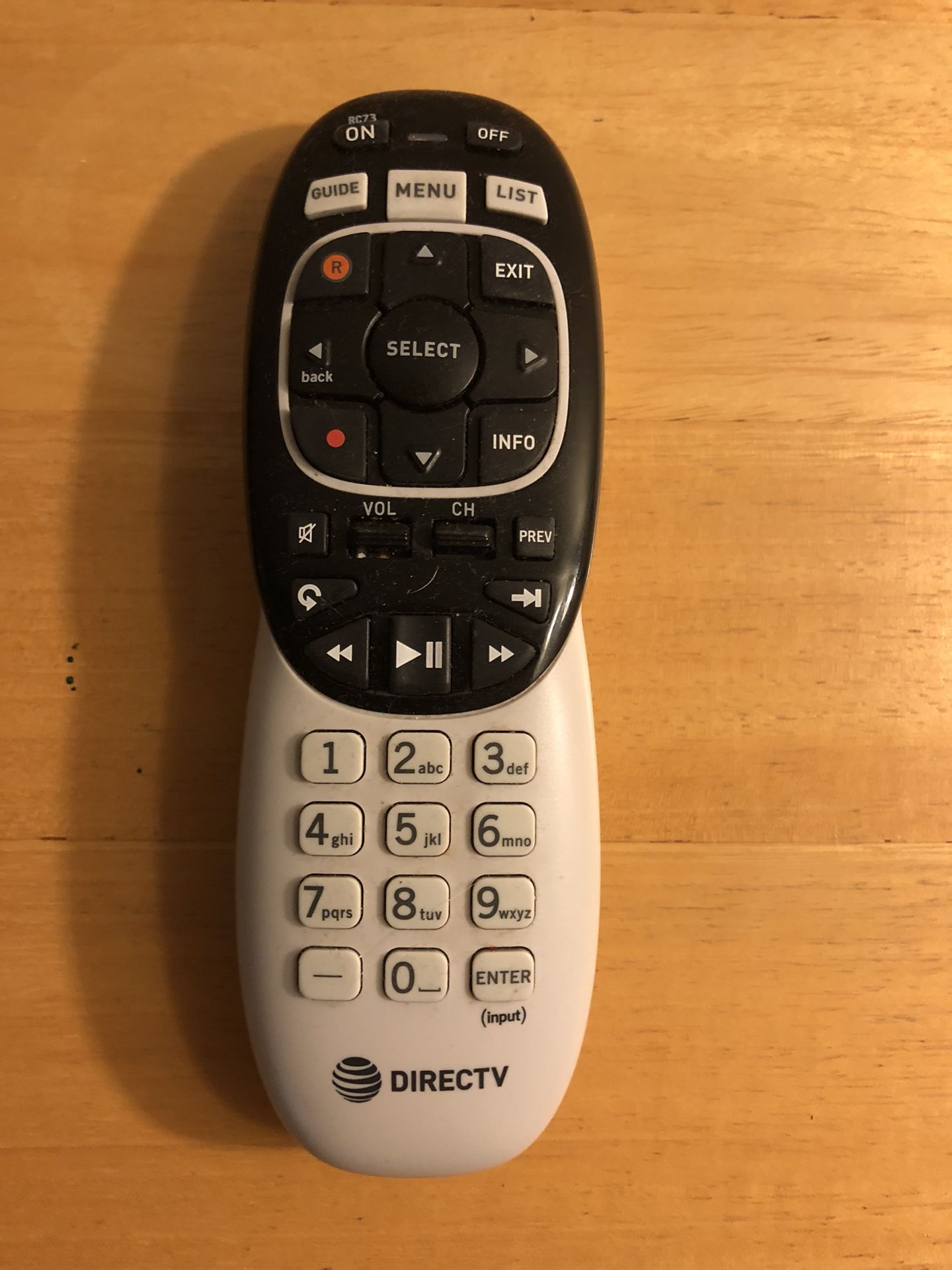 DirecTV RC73 remote control