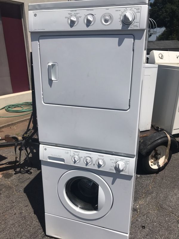 Ge stackable washer dryer set for Sale in Greenville, SC OfferUp