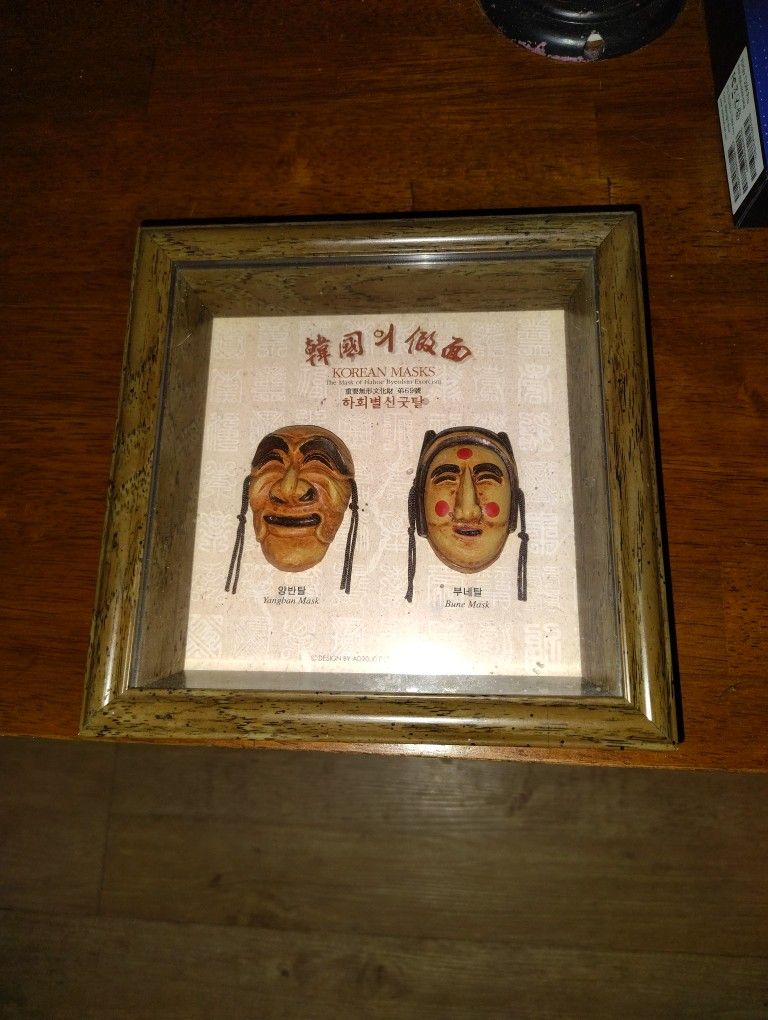 Korean Excorsim Masks