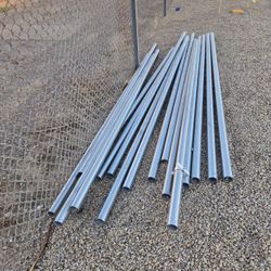 2 3/8 Steel Fence Post / 16 Count 