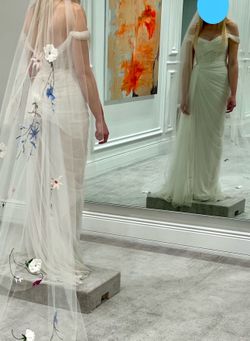 Monique Lhullier Sienna Wedding Gown & Liliana Veil