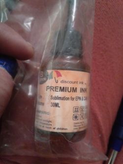 Bulk Lot Sublimation Ink Refill Bottles - Full CMYK Color Sets - New"