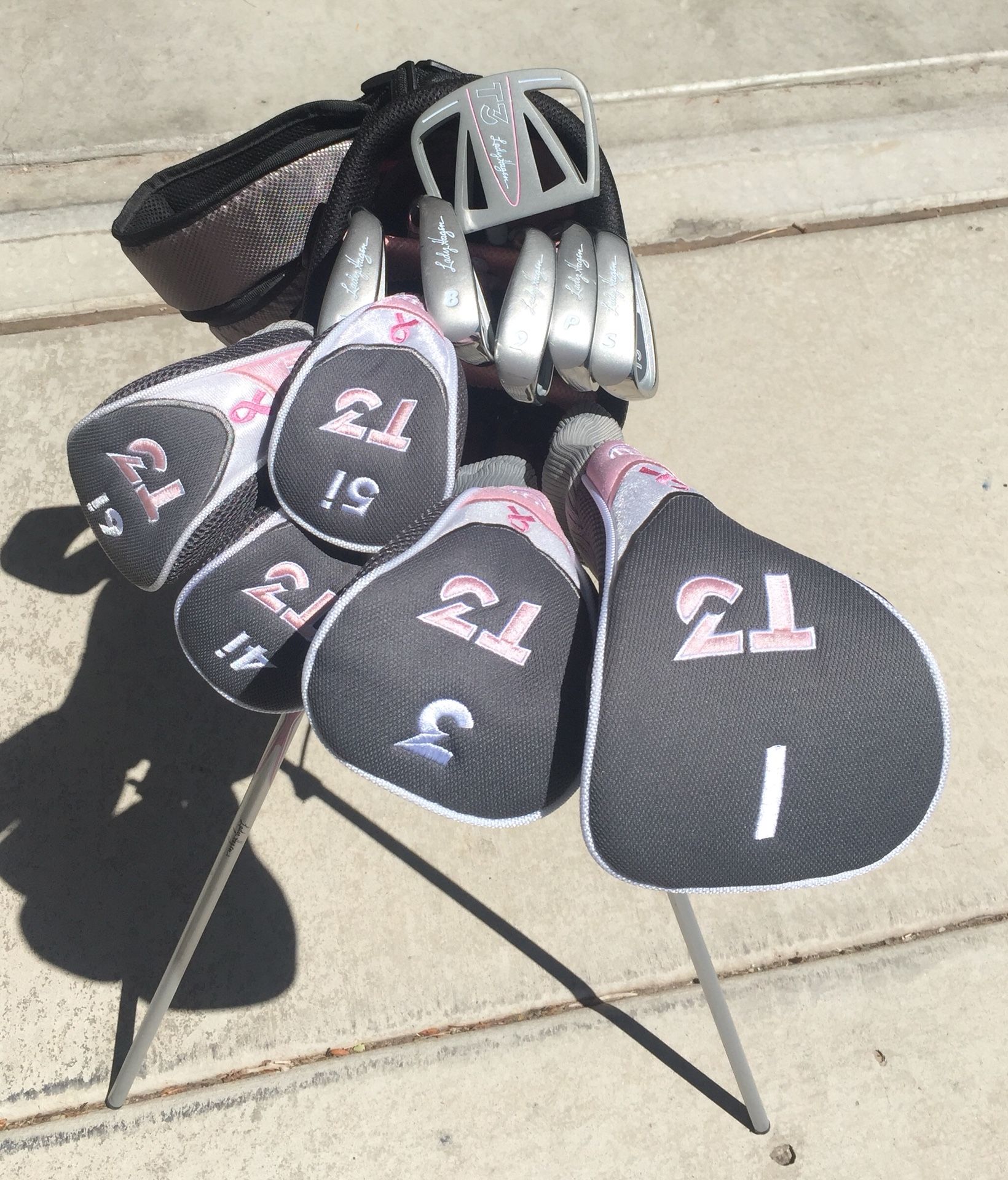 Lady Hagen Breast Cancer Awareness Golf Clubs