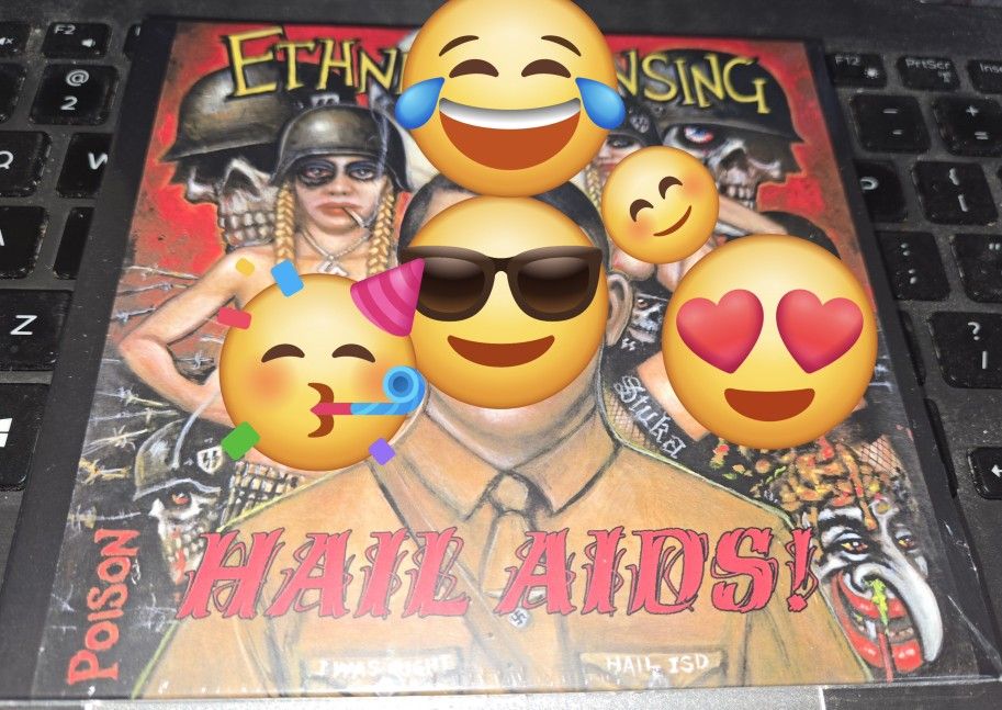 ExCx Hail Aids Digipak CD New Sealed Hardcore Skrewdriver
