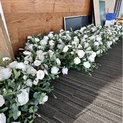 White Floral Arrangements 
