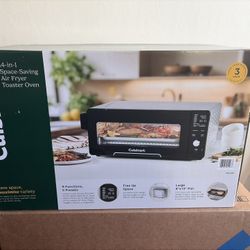 New Cuisinart 14-in-1 Space-Saving Digital Air Fryer Oven with 2-in-1 9"x13" Pan