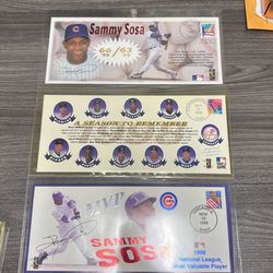 Collectors Edition Sammy Sosa Envelopes