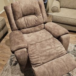 Bradford Brown Rocker Recliner