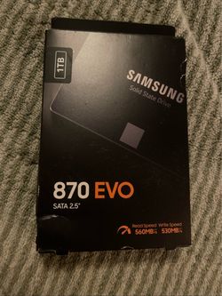Samsung 870 EVO 1TB SATA SSD