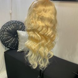 New place front human hair wig