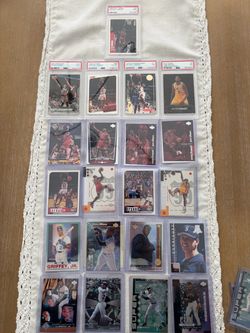 NBA & MLB Trading Card Lot – Jordan, Kobe, Griffey Jr.