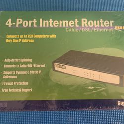 4-Port Internet Router