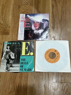 Sheila E set of three 45 LP's