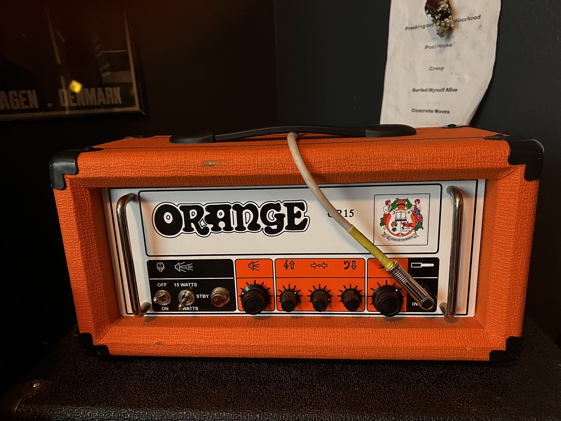 Orange Amp Or 15
