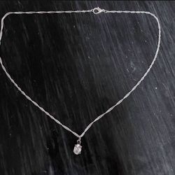 Sterling Silver Pendant And Chain