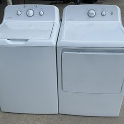 Hotpoint (ge) Washer And Electric Dryer 