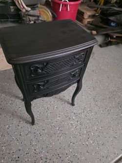 Black Nightstand 