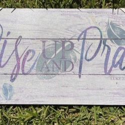 Picture Frame Art Frame Rise Up And Pray