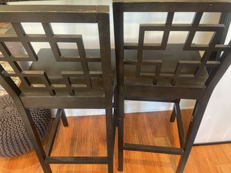 Solid Wooden Bar Stools