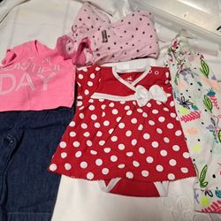 Baby  close  3 Size  3M  One Size 6 To 12 Mo. $10.00