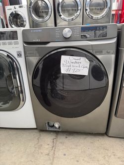 Samsung stainless steel front load washer