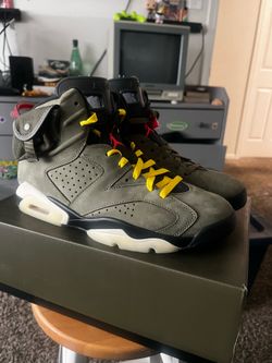 Travis Scott Air Jordan 6 Olive
