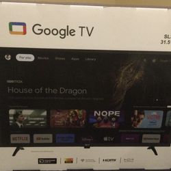 Google Smart TV Brand New 32”