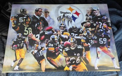 Steelers Canvas Decor