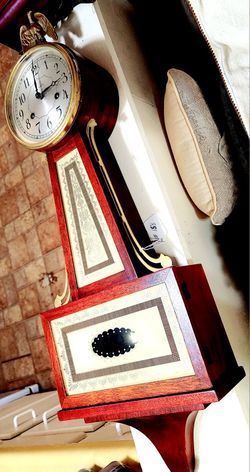 SETH THOMAS ANTIQUE 1958 BANJO CLOCK