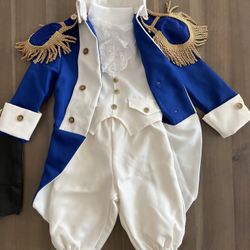 3-4T Hand Sewn Hamilton Costume