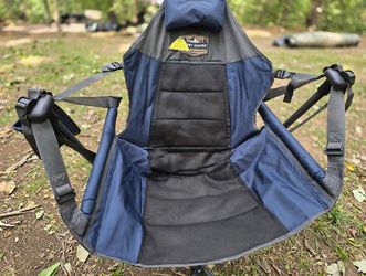 Tommy Bahama Swinging Hammock Chair with Footrest - Navy (New)