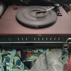 Teac Record Player Bluetooth Vd Player Fm Am Radio