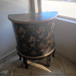 oriental side table
