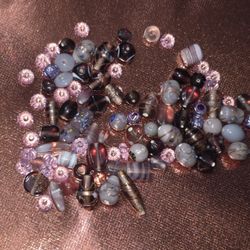 Multi-colored Glass Beads