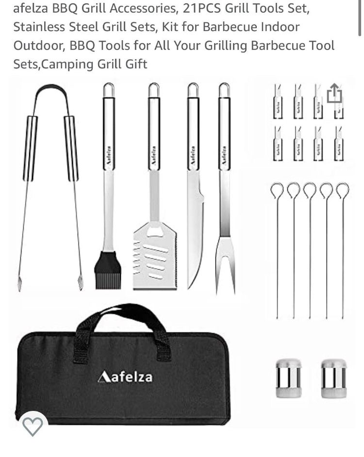 Afelza  BBQ Grilling Set 
