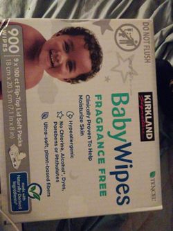 Kirkland Baby Wipes 900 Wipes