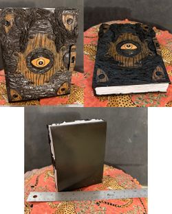 Creepy Gothic Evil Eye Spellbook Decor / Journal