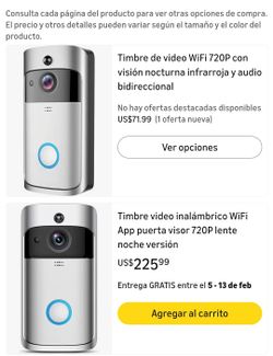 Doorbell & Camara
