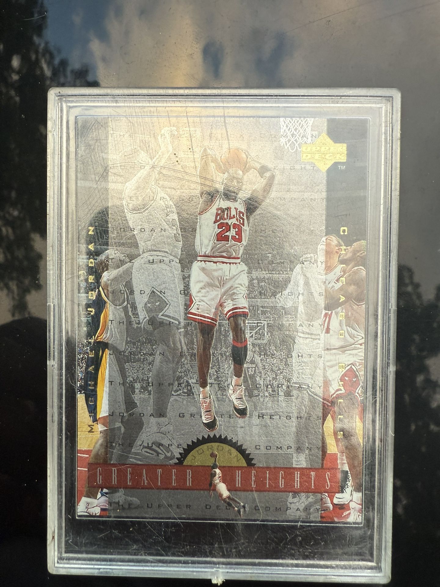 Michael Jordan Framed Upper DeckHologram
