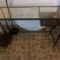 Glass Console Table