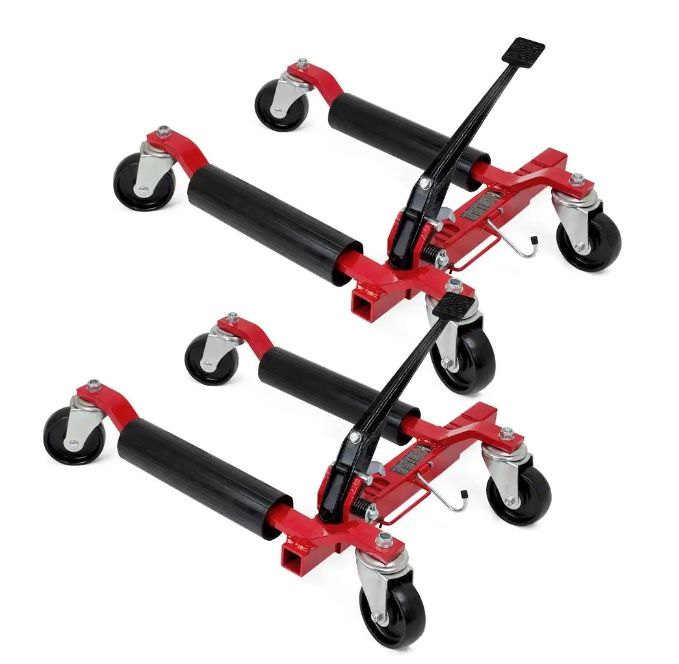 1250 lbs. Car Vehicle Positioning Moving Wheel Dolly Lift--25996