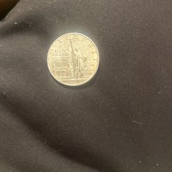 1906 Ellis Island Dollar Coin(Real) 