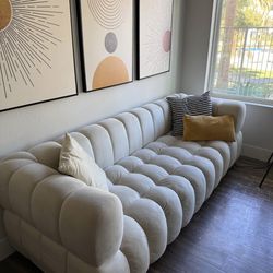 Beige couch