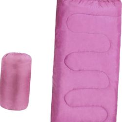 Sleeping Bag - 3 Seasons for Adults Kids Boys Girls Camping Hiking - Warm Cold Weather Lightweight Portable with Compression Bag for Backpacking
